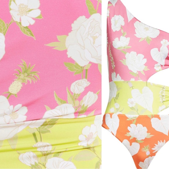 Farm Rio Cutout one piece swimsuit - Picture 3 of 3